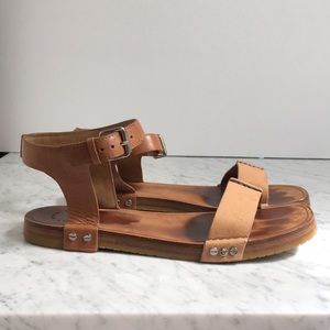 Tan leather Marc by Marc Jacobs sandals